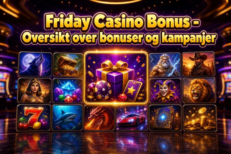 Friday Casino Bonus - Oversikt over bonuser og kampanjer