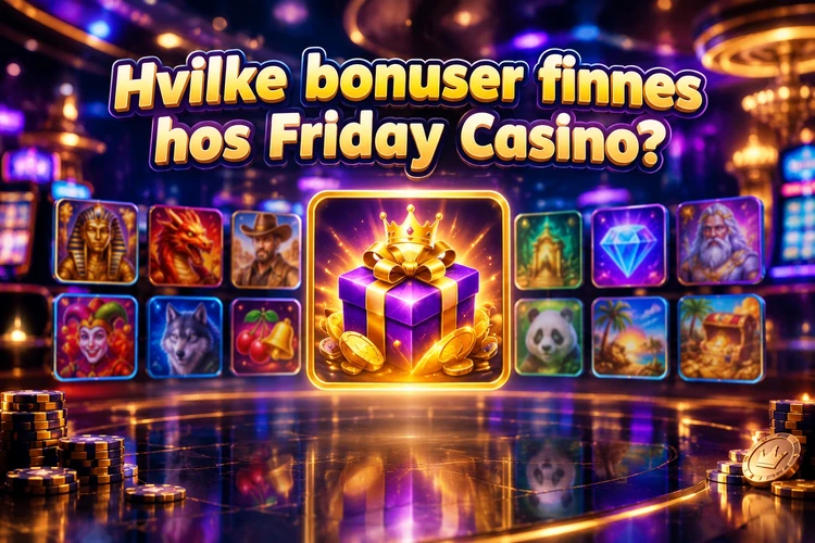Hvilke bonuser finnes hos Friday Casino?