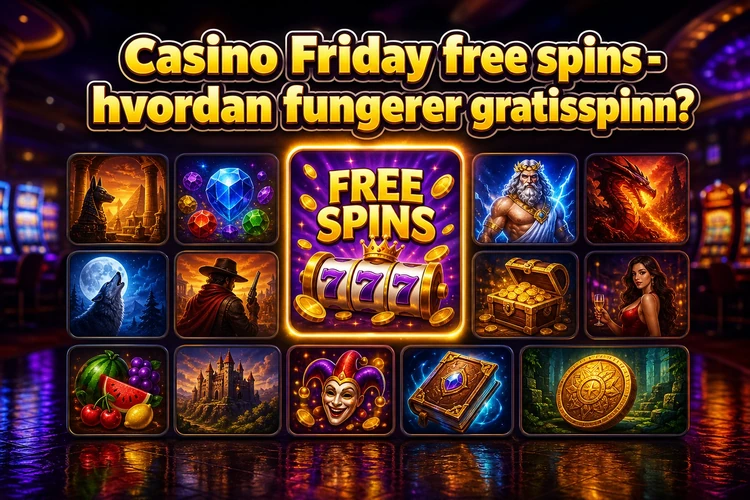 Casino Friday free spins - hvordan fungerer gratisspinn?
