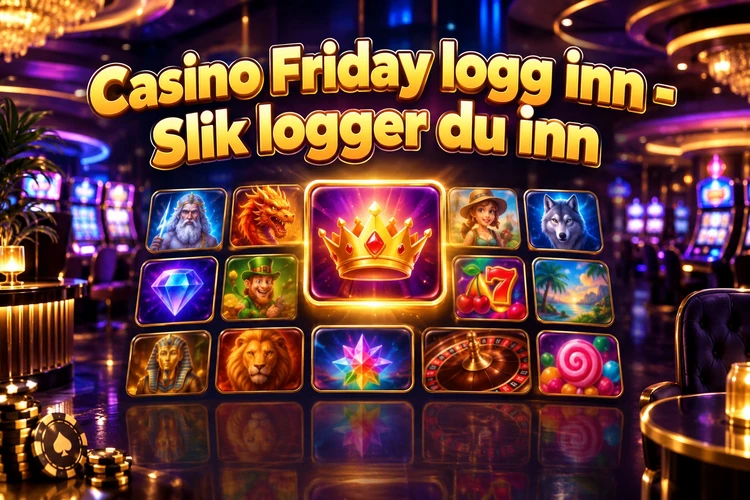 Casino Friday logg inn - Slik logger du inn