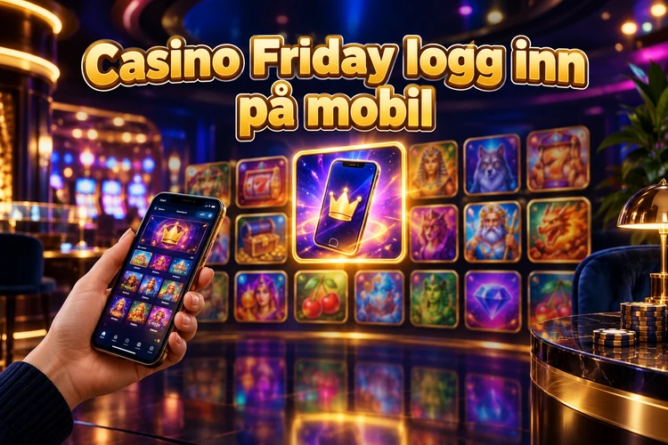 Casino Friday logg inn på mobil